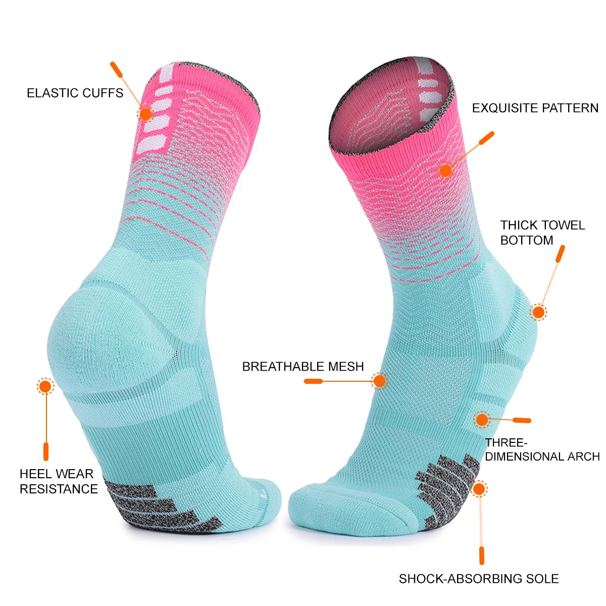 WRELS 1/2/3 Pary Skarpet Sport – Athletic Sock Cushion recenzja i cena